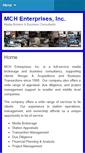 Mobile Screenshot of mchentinc.com
